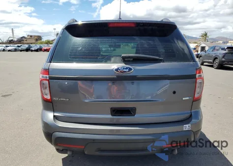 2014 Ford Explorer Police Interceptor из США, поврежденный, VIN 1FM5K8AR0EGC49663